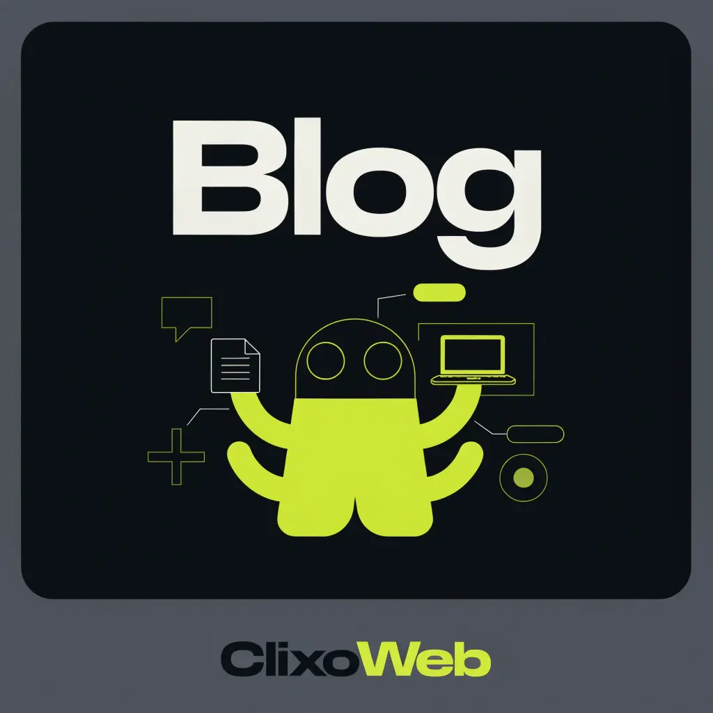 ClixoWeb blog illustration showing digital resources, content and practical guides